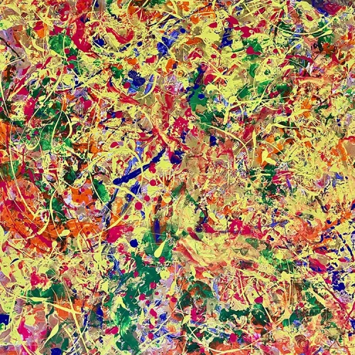 Dance, acrylic on canvas, 4 ft. x 5 ft.