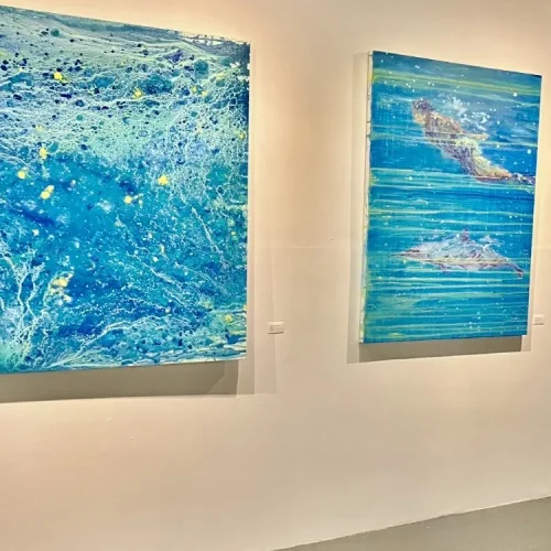 Effervescence, Sami with Dolphin, Pacific and Main, Ventura