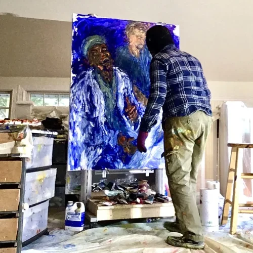 In the studio Imagine