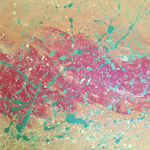 Mistral 2 (right panel), oil on canvas, 4 ft. x 4 ft.