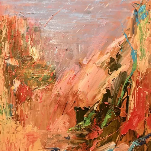 Pathways, oil on canvas, 18” x 24”