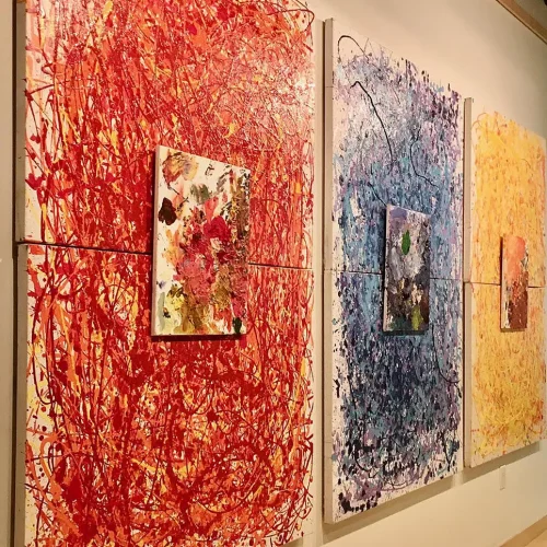 Red, Blue, Yellow, ACGK Gallery, Kalamazoo