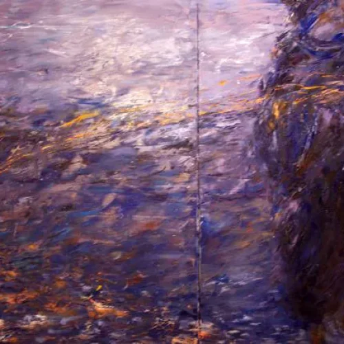 The Fisherman, oil on canvas, 5 ft. x 8 ft.