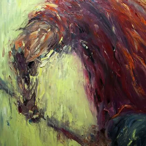 Window Washer, oil on canvas, 3 ft. x 4 ft.