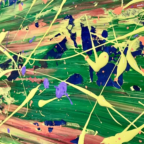 Yellow Infinity, detail