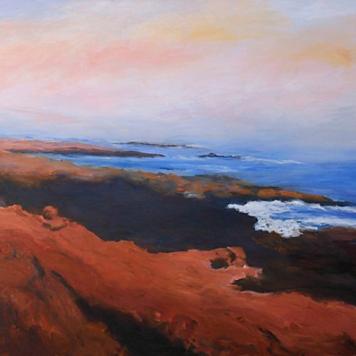 Acadia Seascape, 4 ft. x 6 ft., oil