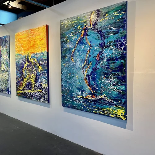 Surfers 1, 2, 3, Pacific and Main, Ventura